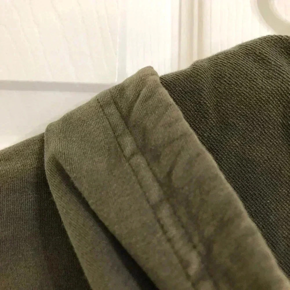 Joe Fresh Green Zippered Hoodie Size Extra Small - Picture 16 of 16